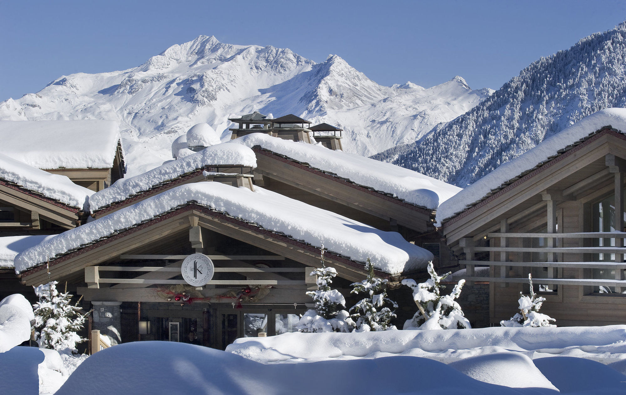Hotel Le K2 Palace クールシュヴェル エクステリア 写真