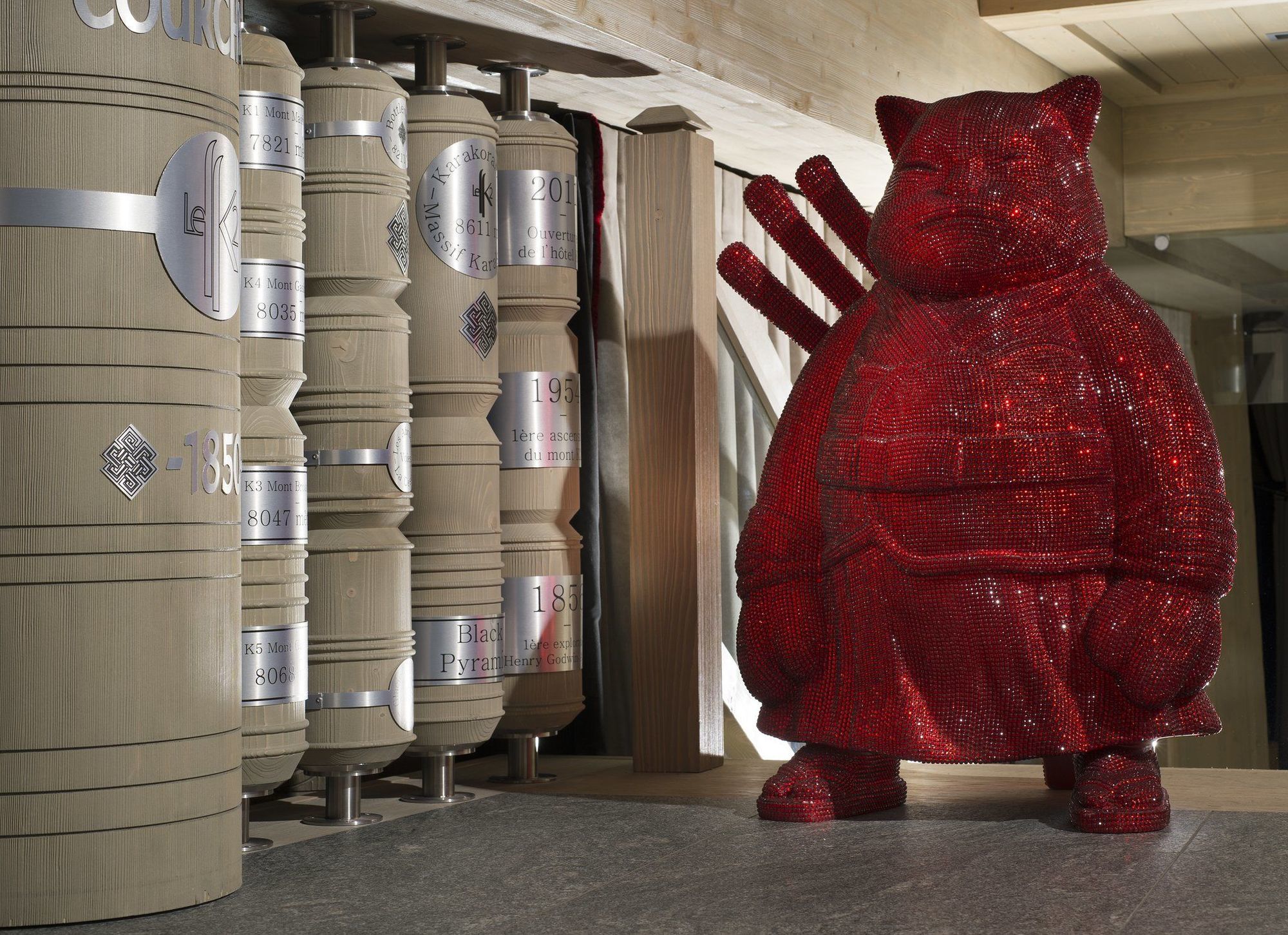 Hotel Le K2 Palace クールシュヴェル エクステリア 写真