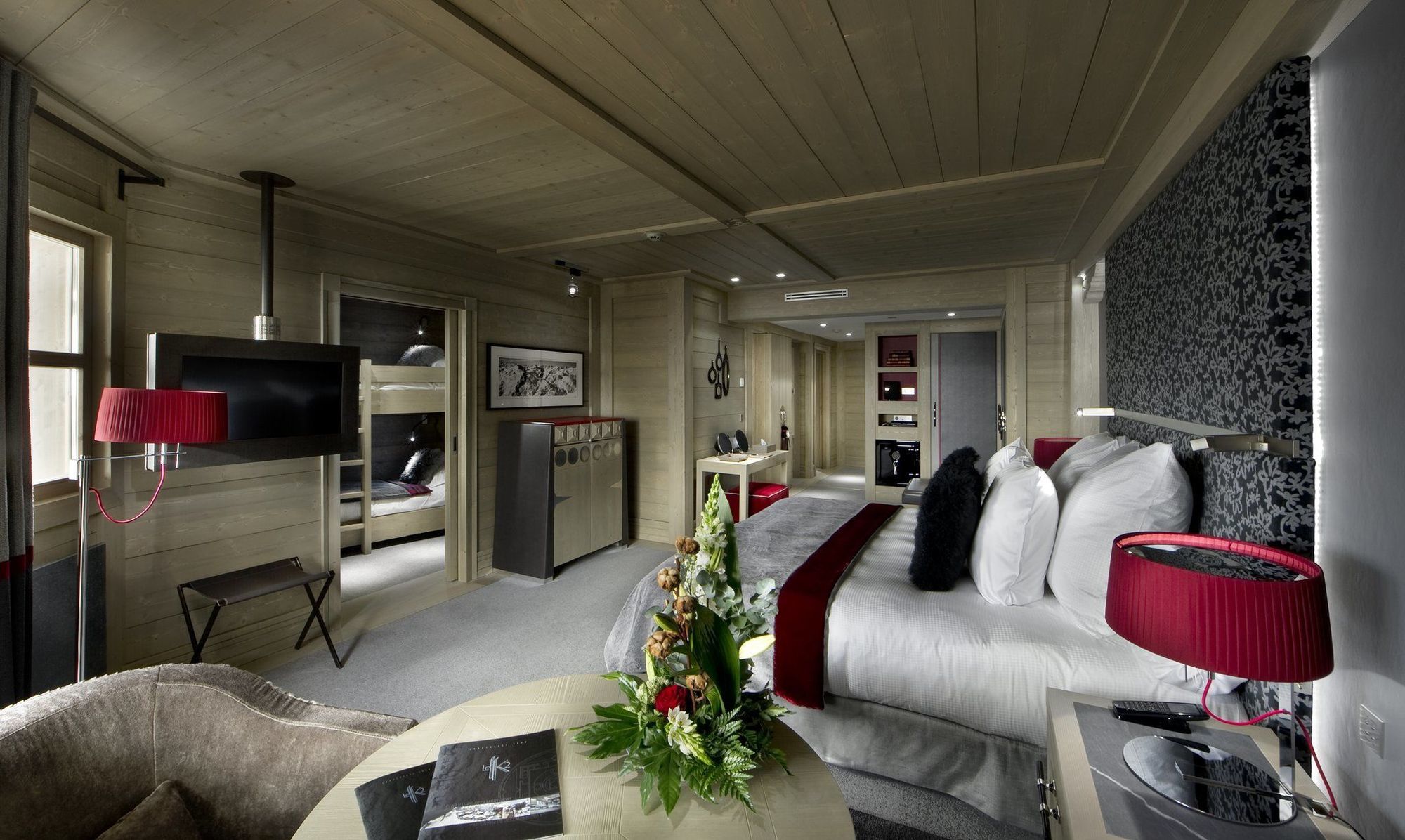 Hotel Le K2 Palace クールシュヴェル レストラン 写真